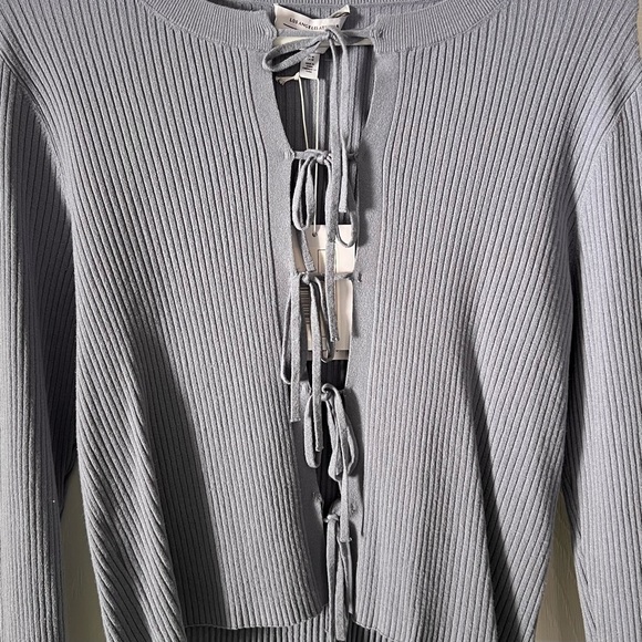 & Other Stories Tie Front Cardigan - Picture 3 of 8